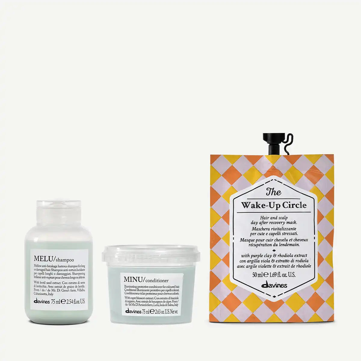Colored Hair Travel Set